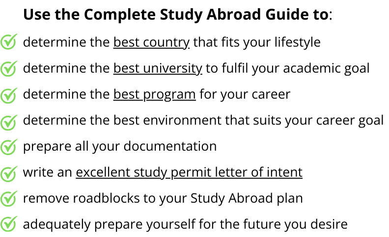why you need the study abroad guide for Africans